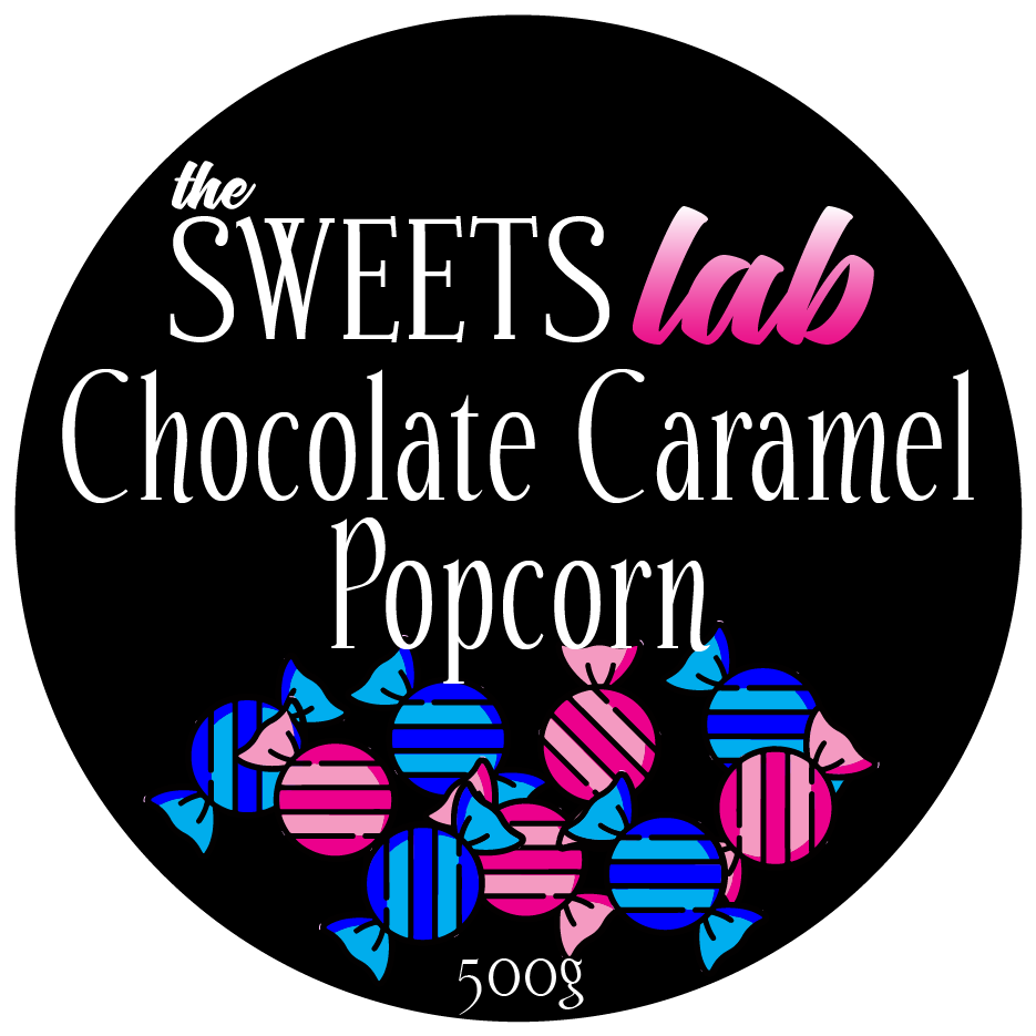 Chocolate Caramel Popcorn Limited Edition 500g The Sweets Lab