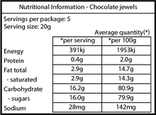 Load image into Gallery viewer, Choc Jewels - Bulk Buy &amp; Lolly Info
