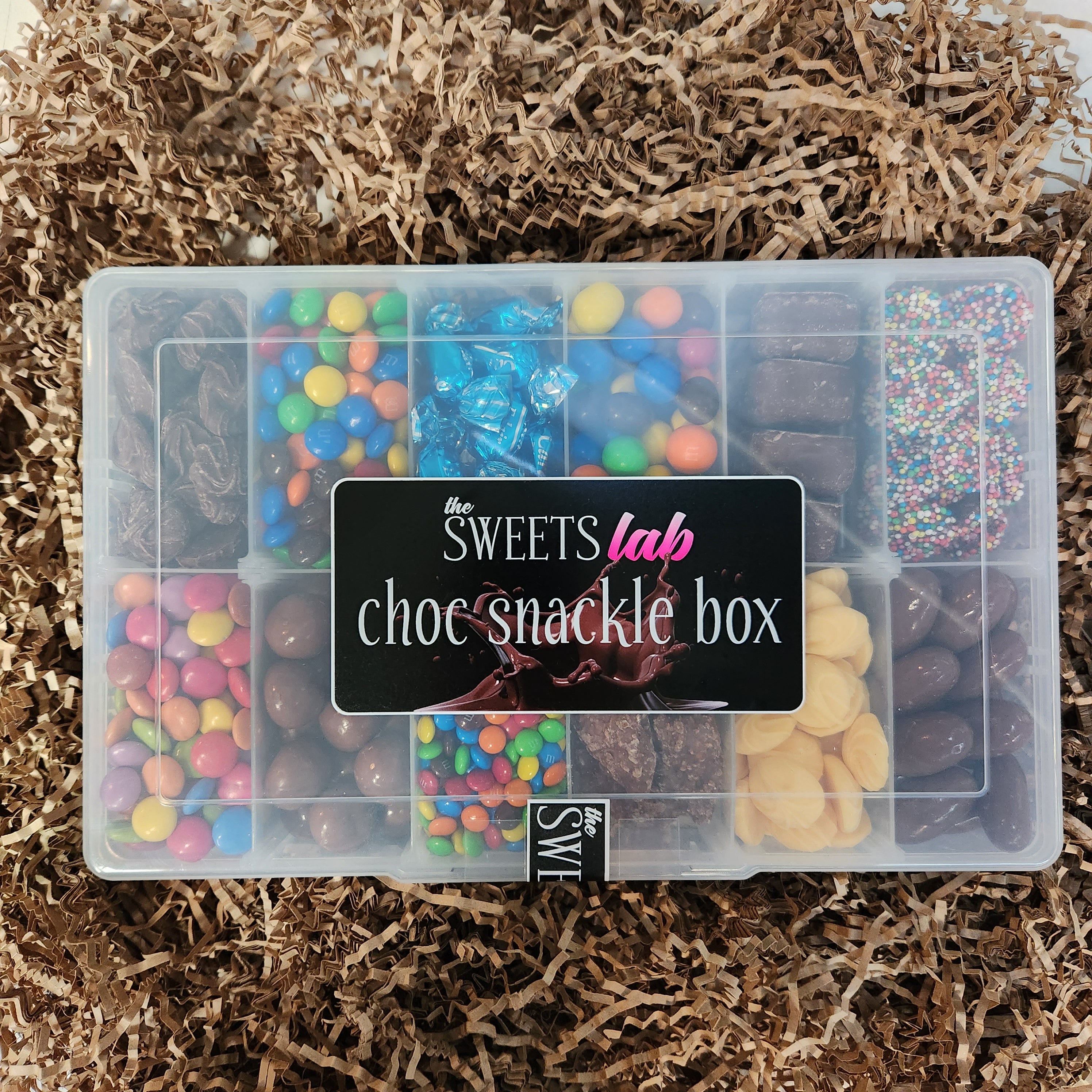 Lab Snacks Box Choc Snackle Box – The Sweets Lab