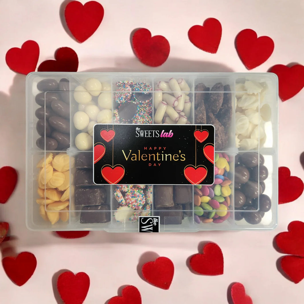 Valentine's Day Choc Snackle Box - Approx 2kg