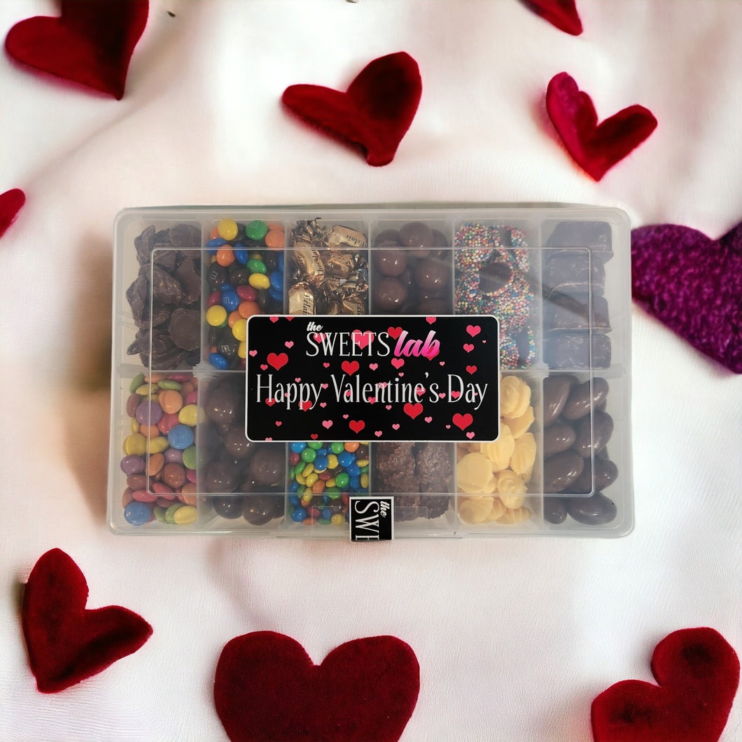 Valentine's Day Choc Snackle Box - Approx 2kg