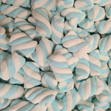 Load image into Gallery viewer, Marshmallows - Blue - Bulk Buy &amp; Lolly Info
