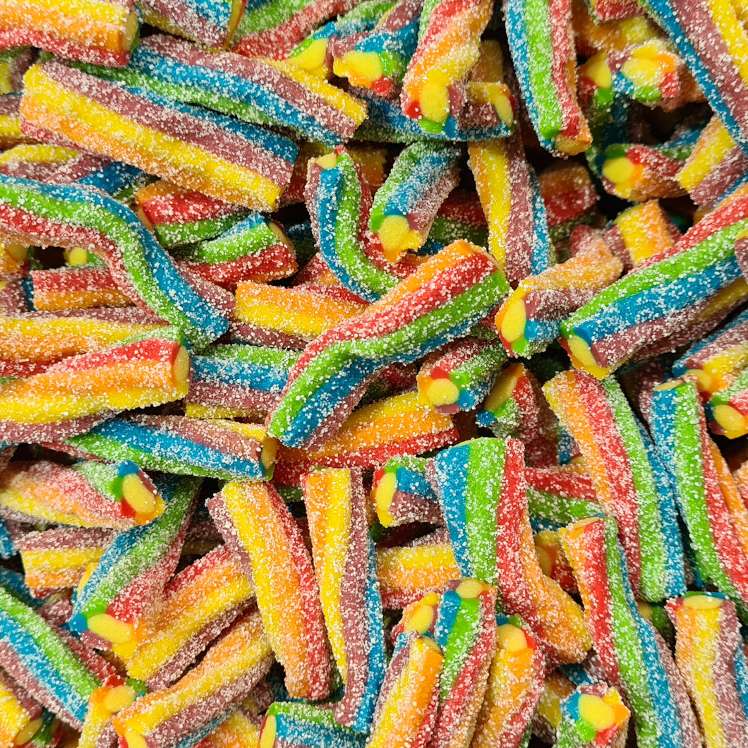 Sour Rainbow Tubes - Bulk Buy & Lolly Info