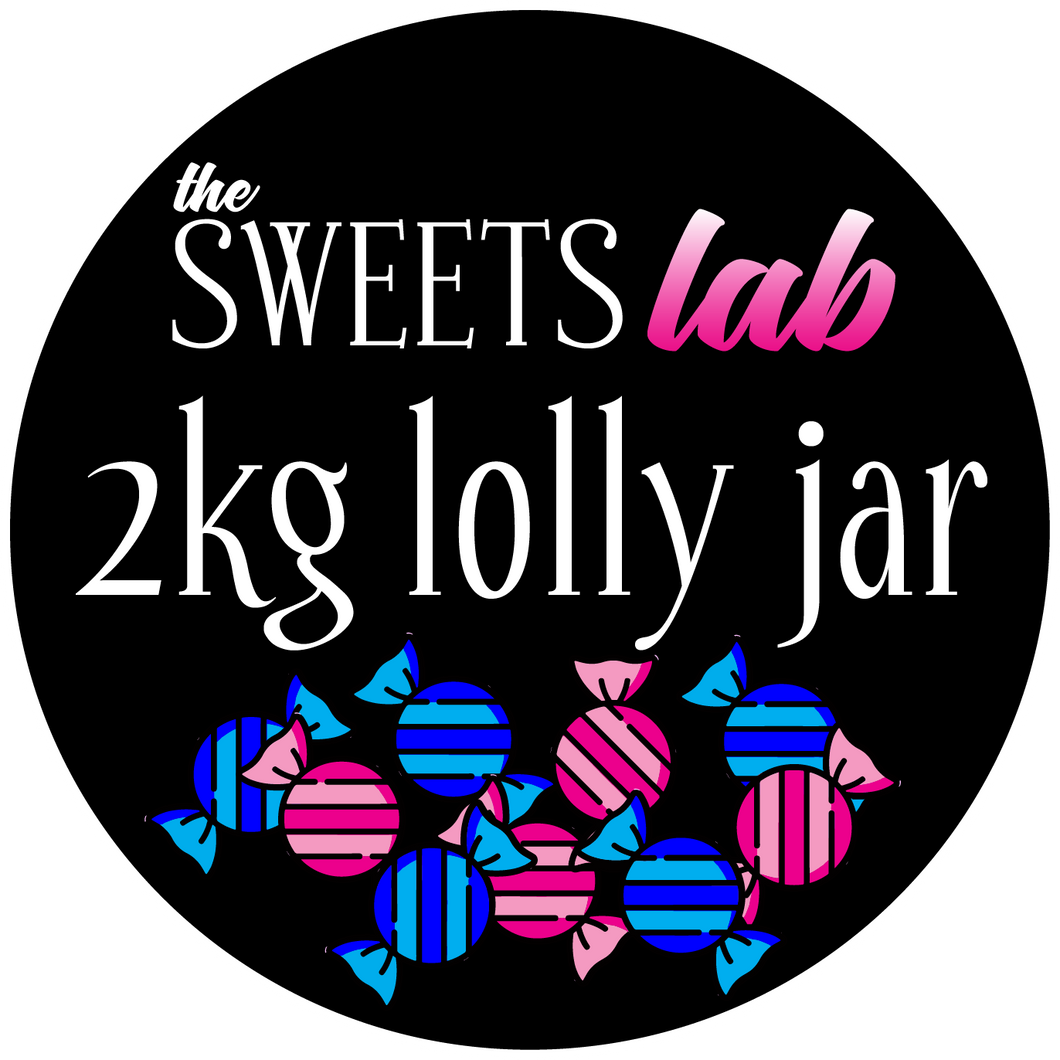 2kg Lolly Jar - Pick & Mix GLUTEN FREE