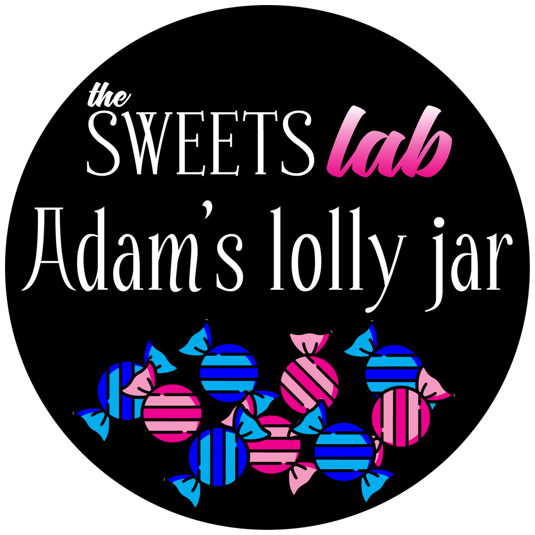 Personalised 2kg Lolly Jar - Pick & Mix