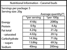 Load image into Gallery viewer, Caramel Buds - Bulk Buy &amp; Lolly Info
